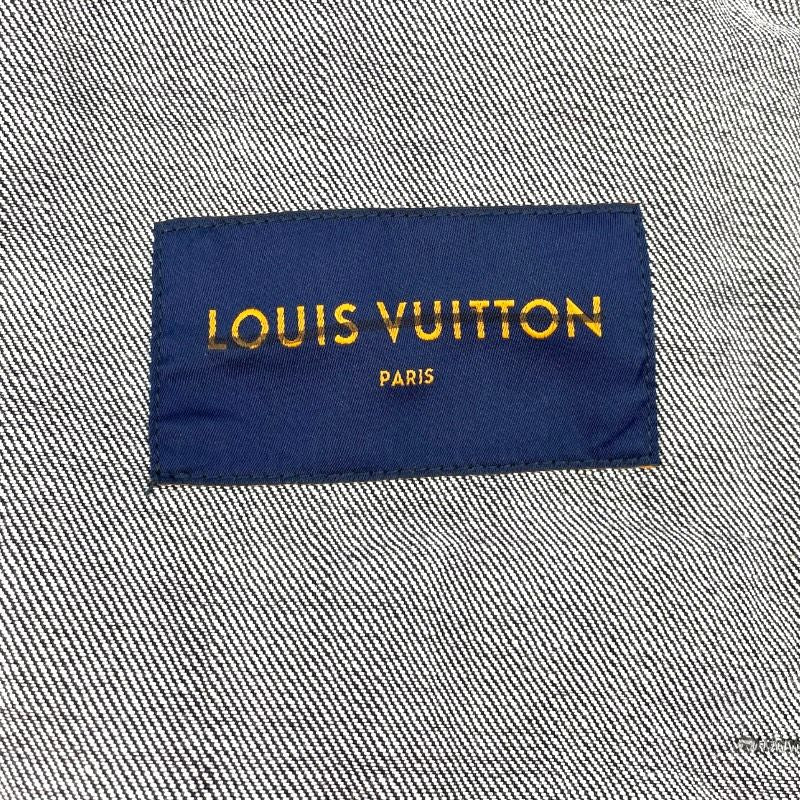 Louis Vuitton Black Karakorum Denim Jacket - Timeless Elegance