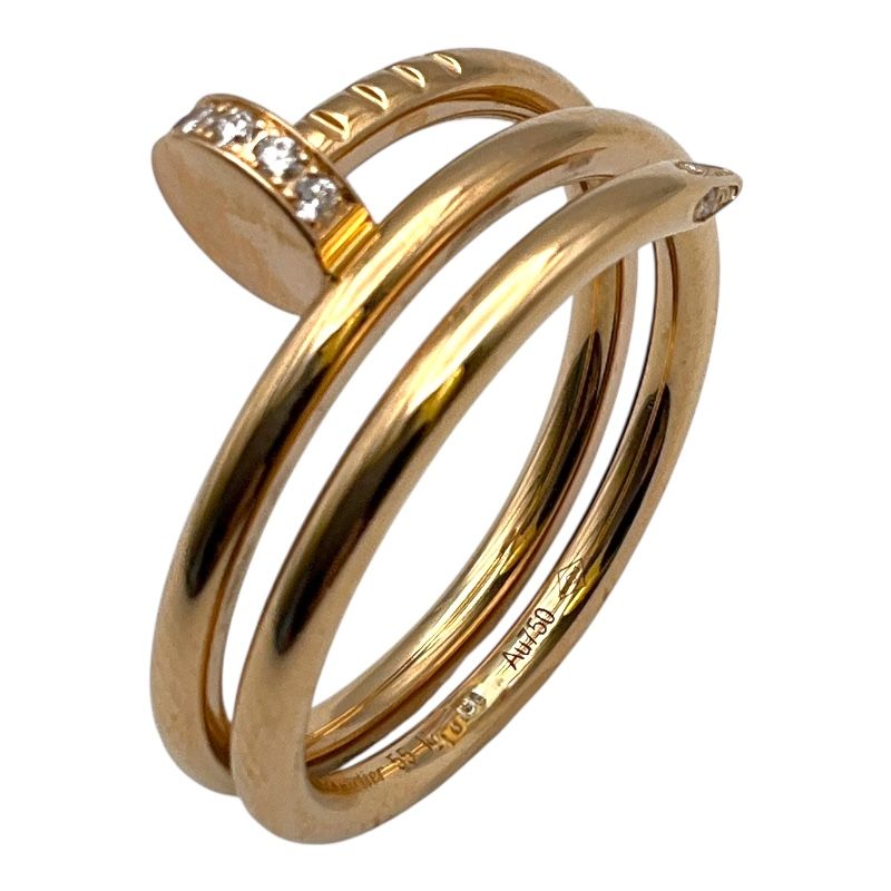 Cartier Juste un Clou Diamond Ring in 18K Pink Gold