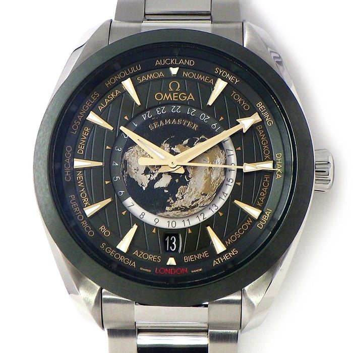 OMEGA Seamaster Aqua Terra GMT - Green Dial - Luxury Timepiece