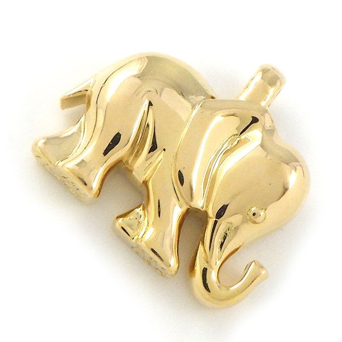 Cartier Candy Elephant Pendant in 18K Yellow Gold