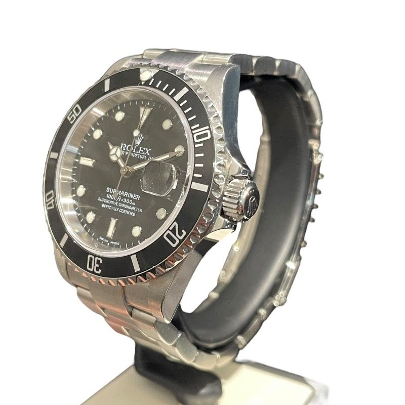 Rolex Submariner 16610 Black Dial Stainless Steel Men's Watch