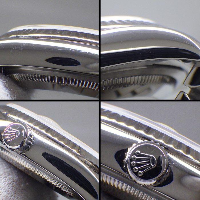 Rolex Datejust 36 116234G - Diamond Index, Fluted Bezel, Silver Dial