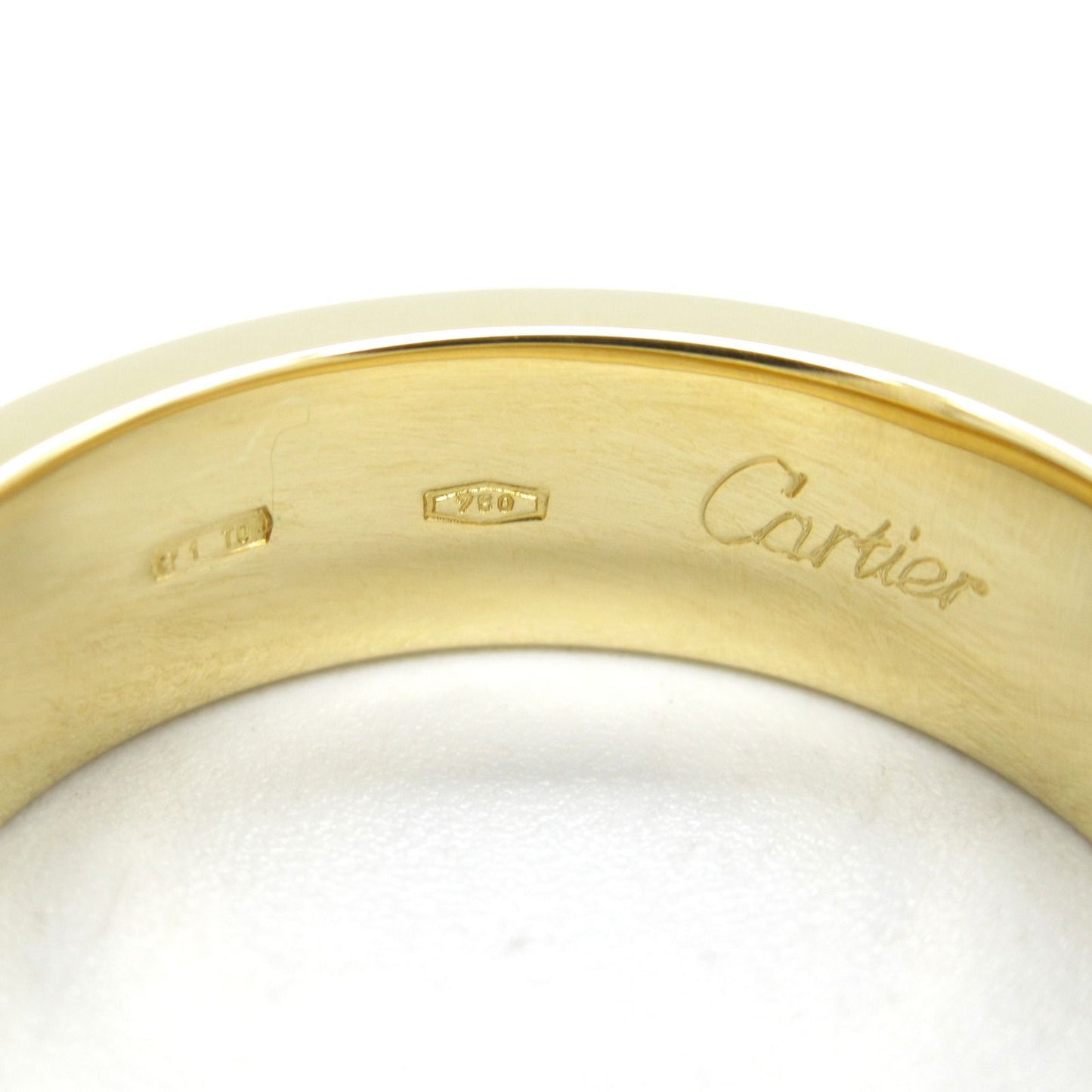 CARTIER Love Ring in K18 Yellow Gold - Unisex Elegance