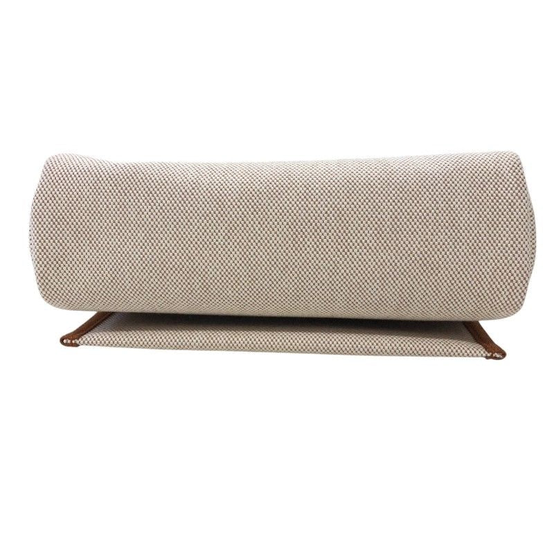 HERMES Émile Mini Zip Bag in Ecru & Gold - Exquisite Craftsmanship