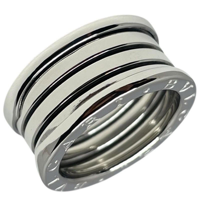 BVLGARI B.zero1 4-Band Ring in 750 White Gold - Size 11