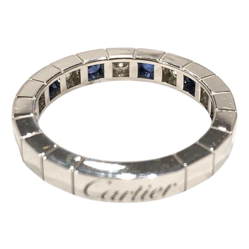 Cartier 750WG Diamond Laniere Ring - Exquisite White Gold Elegance