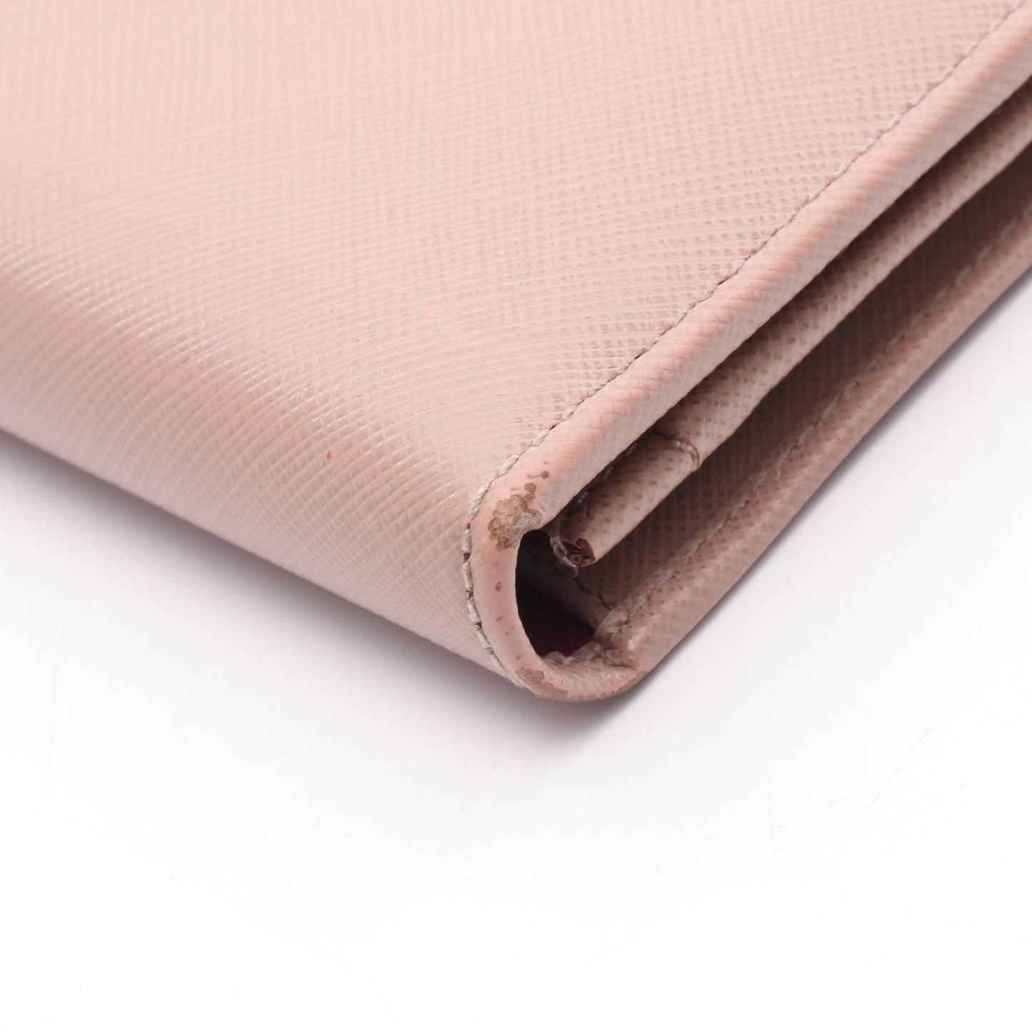 Salvatore Ferragamo Gancini Pink Leather Long Wallet