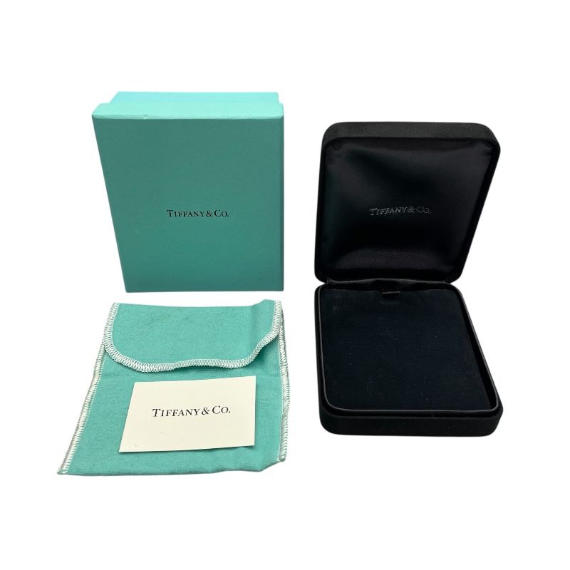 Tiffany & Co. Sentimental Hard Bracelet in Platinum with Diamonds