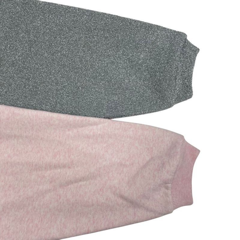 Christian Dior × ERL Glitter Mix Sweat Hoodie - Pink & Silver