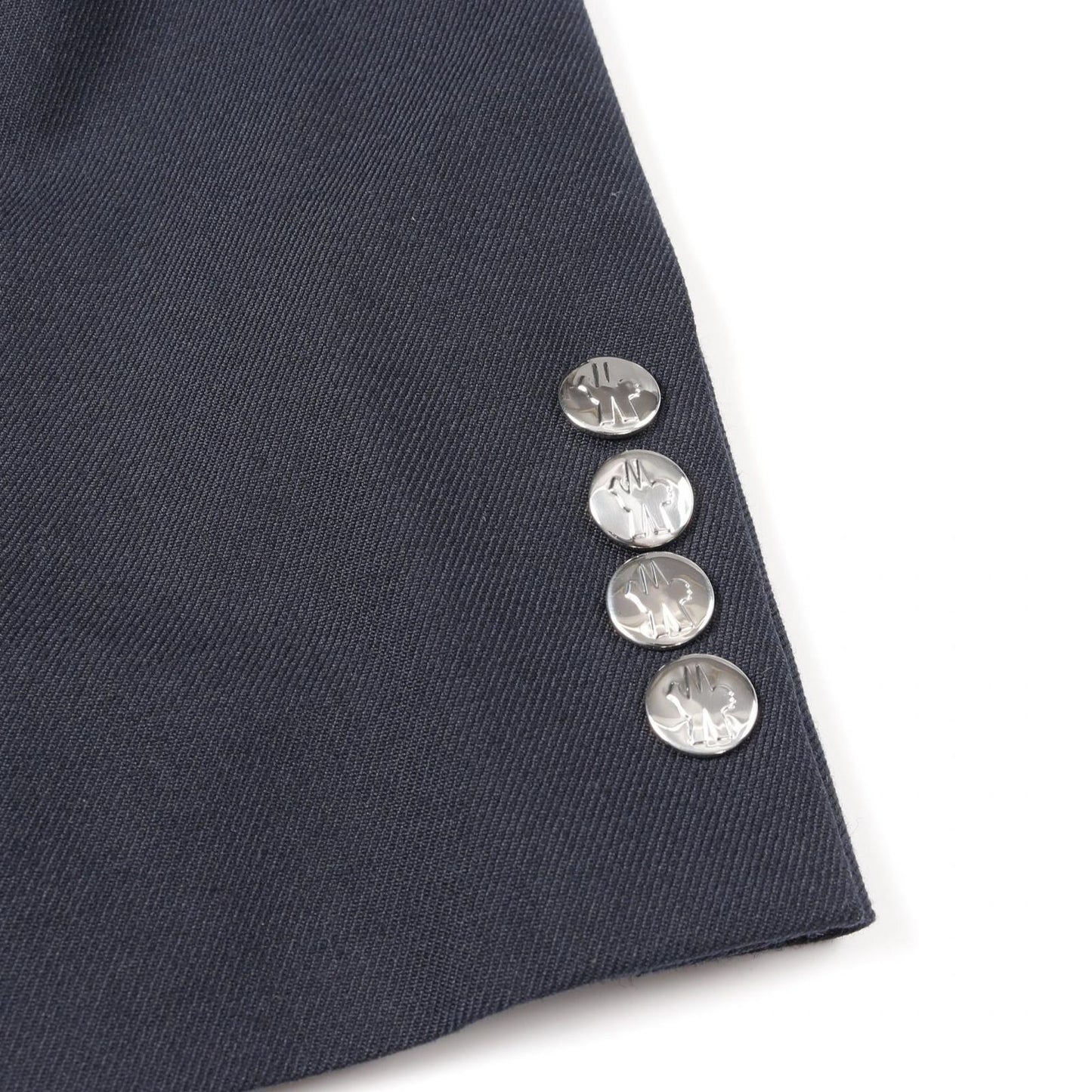 MONCLER Genius 2 1952 Creil Tailored Jacket in Navy Wool