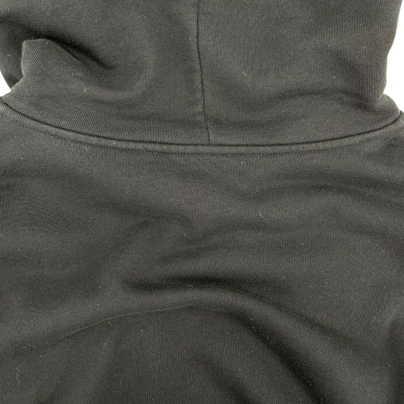 CELINE Logo Studded Black Cotton Sweatshirt - Size S