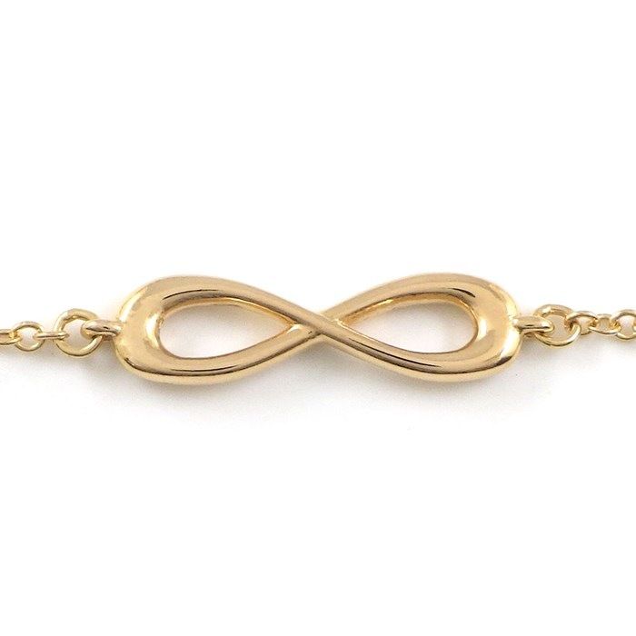 Tiffany & Co. Infinity Endless Bracelet in K18 Pink Gold