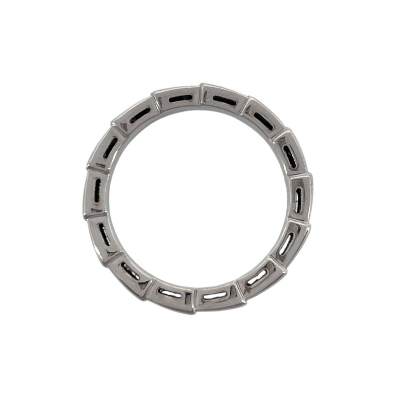 BVLGARI Serpenti Ring in 750 White Gold - Timeless Elegance