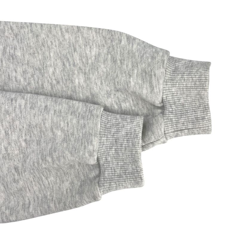 CELINE Logo Print Layered Sweat Hoodie - Navy Cotton, XS