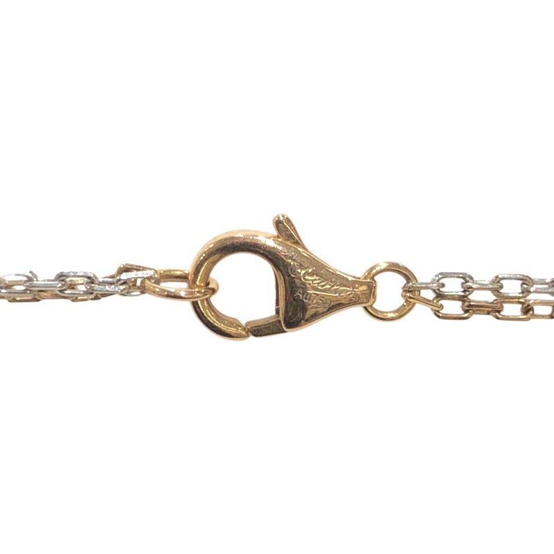 Cartier Love Circle Necklace in K18PG with Diamonds
