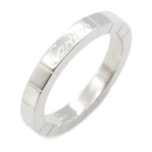 CARTIER Laniere Ring in K18 White Gold - Timeless Elegance