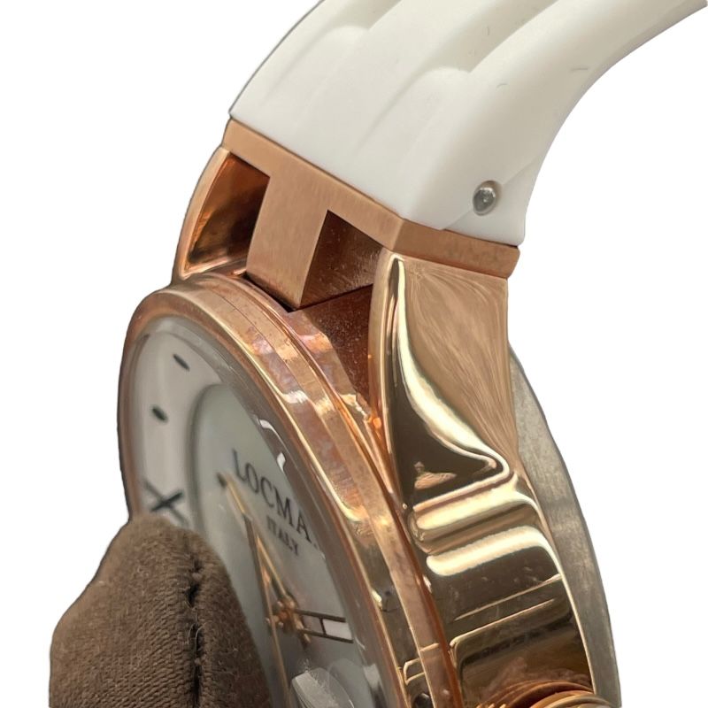 LOCMAN Montecristo Lady Date White Shell 521 Luxury Watch