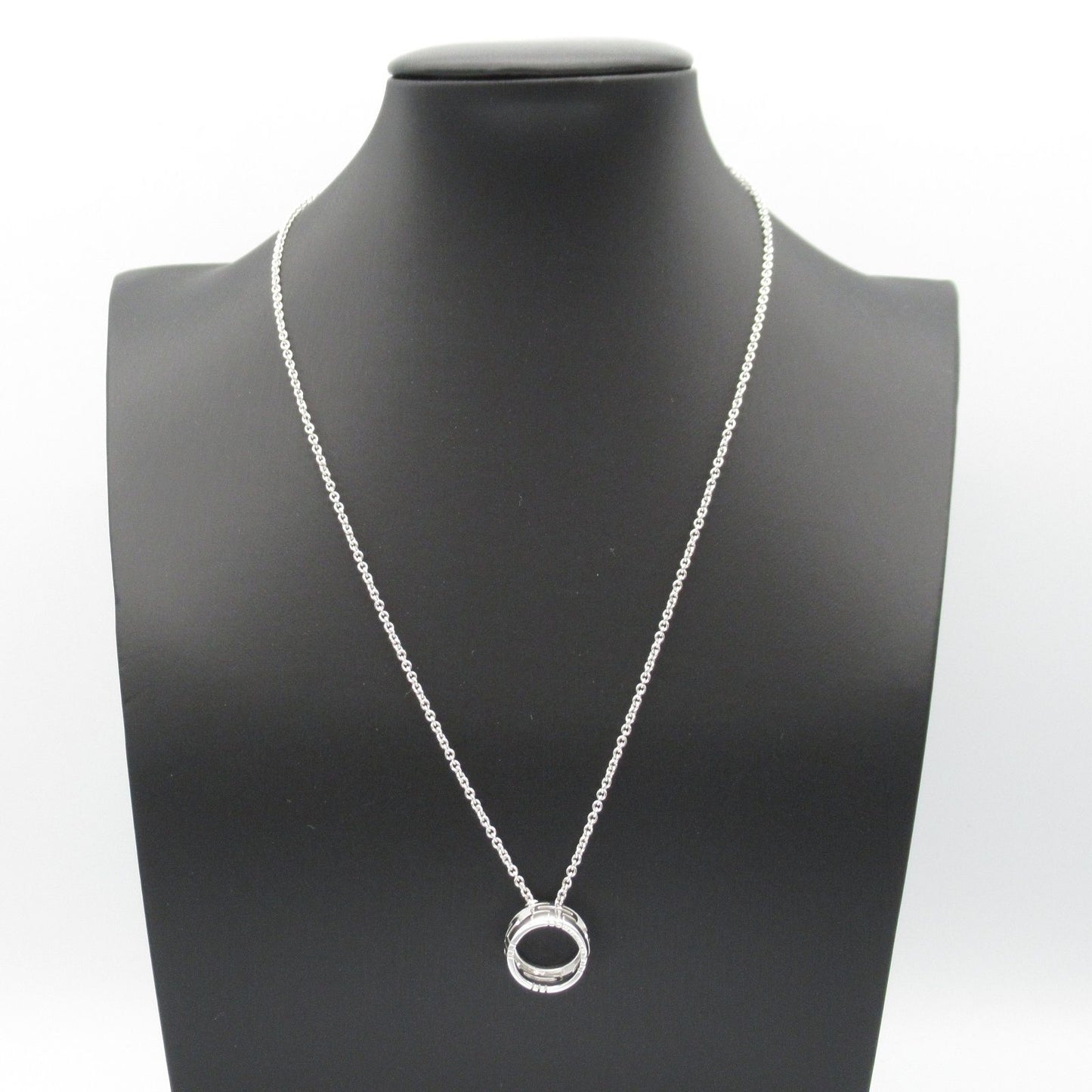 BVLGARI Parentesi Necklace in K18 White Gold - Timeless Elegance