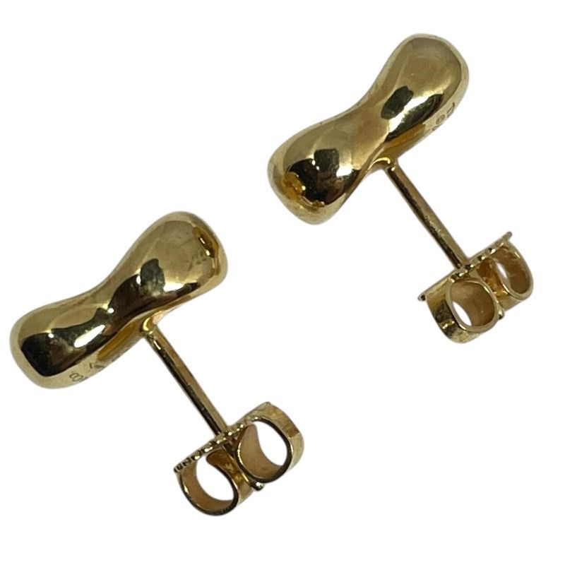 Tiffany & Co. 750YG Bean Earrings - Exquisite Luxury