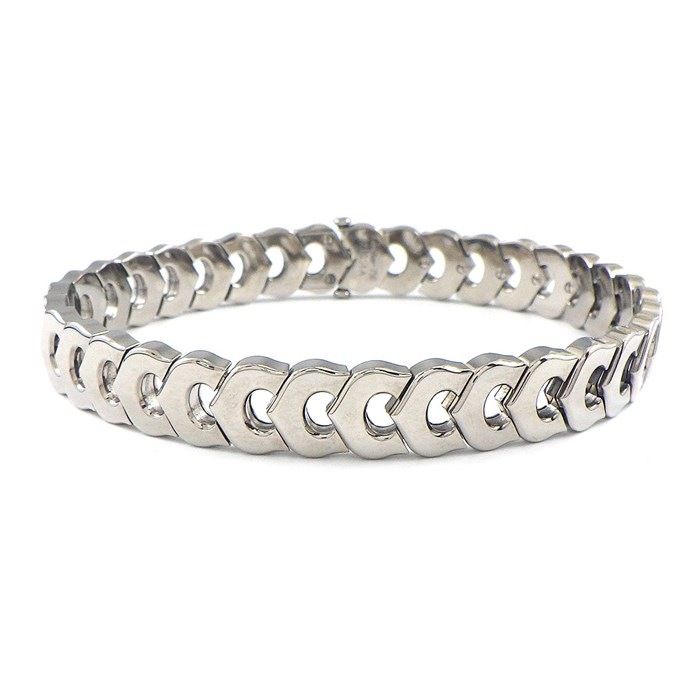 Cartier C de Cartier Diamond Bracelet in 18K White Gold