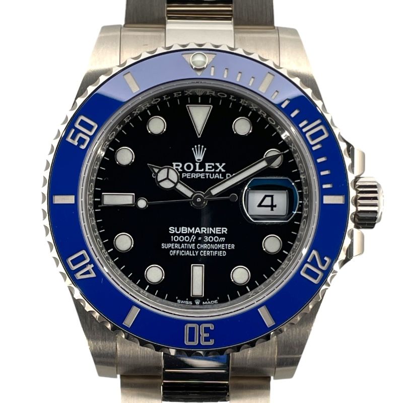 Rolex Submariner 126619LB Black K18WG Automatic Men's Watch