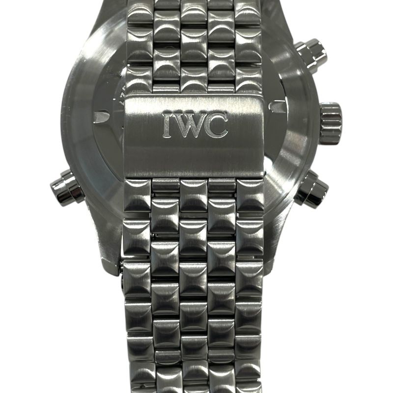 IWC Doppelchronograph IW371319 Black Stainless Steel Men's Watch
