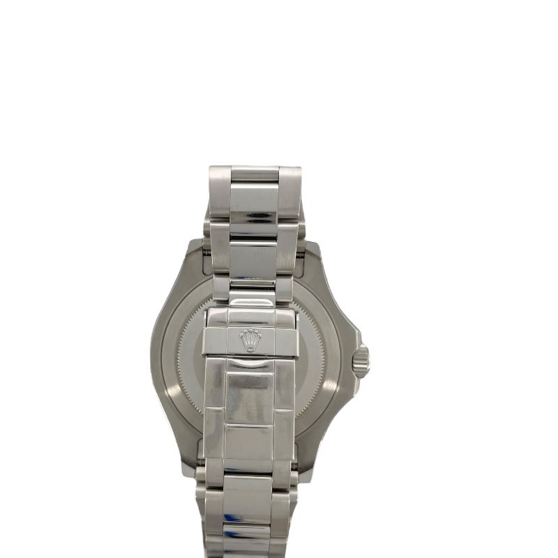 ROLEX Yacht-Master 16622 Silver PT/SS Men's Watch - Timeless Elegance