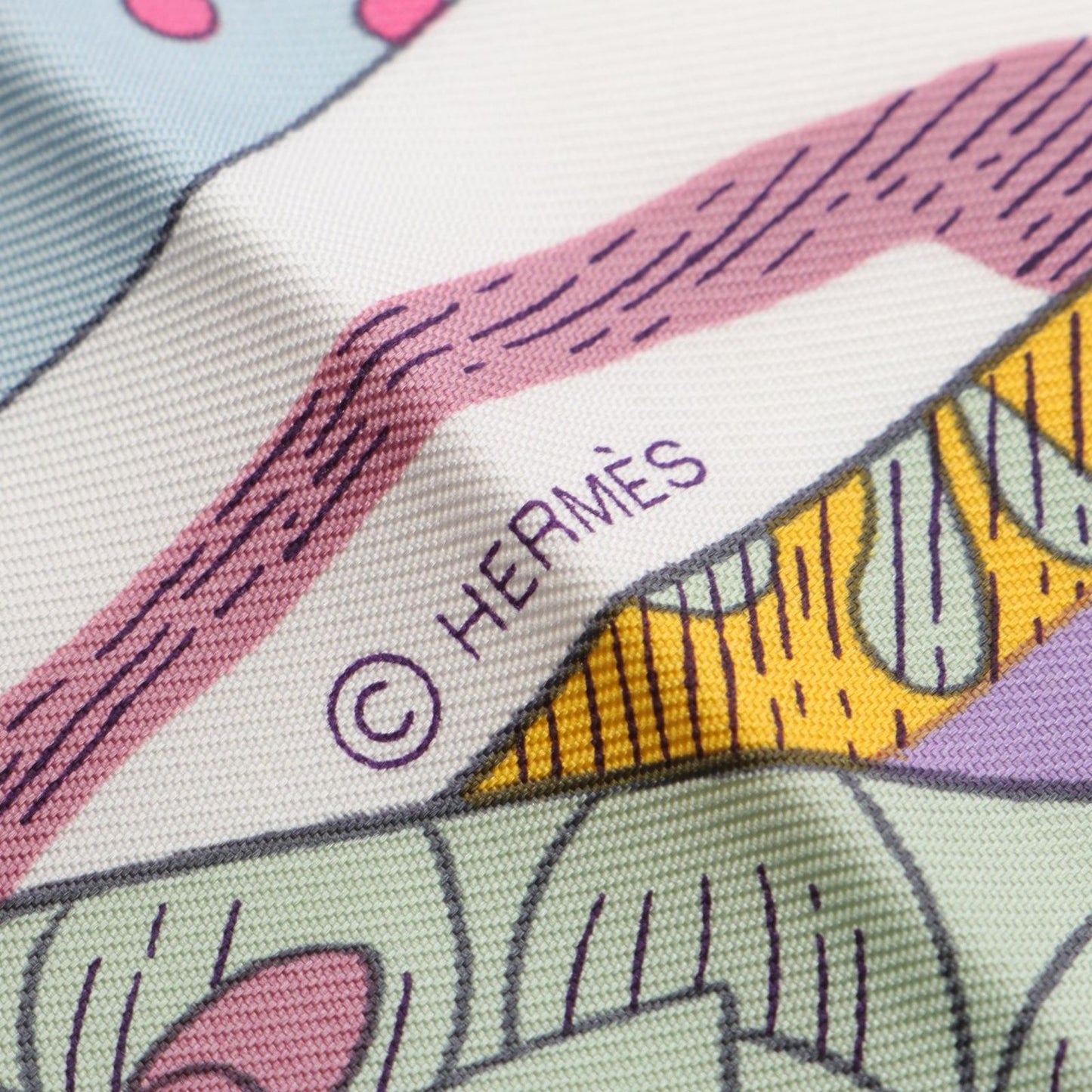 HERMES Le Premier Chant Silk Scarf - Unused Luxury Accessory