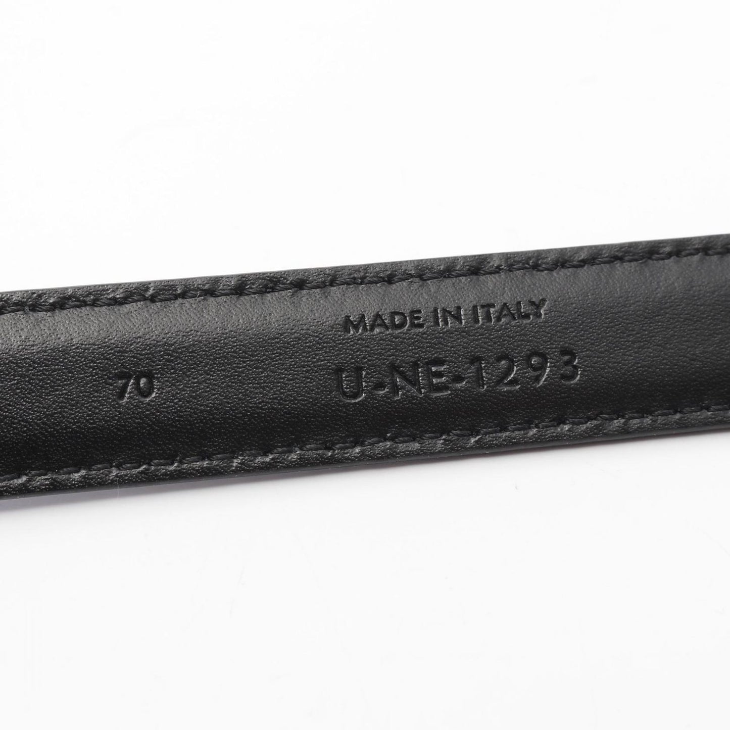 CELINE Small Western Belt in Black Leather - Timeless Elegance