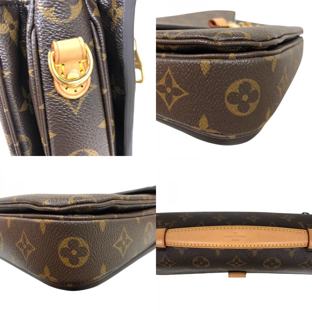 Louis Vuitton Pochette Métis MM Monogram Canvas Shoulder Bag