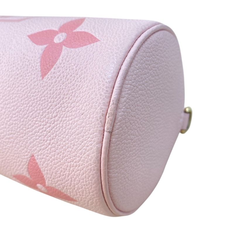 Louis Vuitton Papillon BB Monogram Leather Shoulder Bag - Pink & Gold