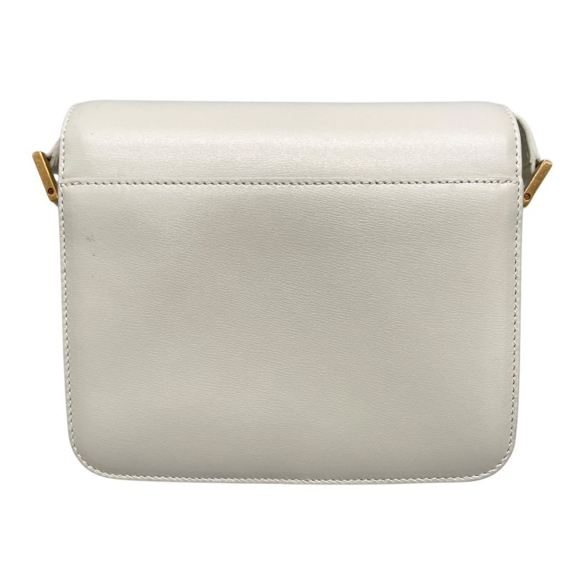 Saint Laurent LE61 Ivory Leather Shoulder Bag - Exquisite Elegance