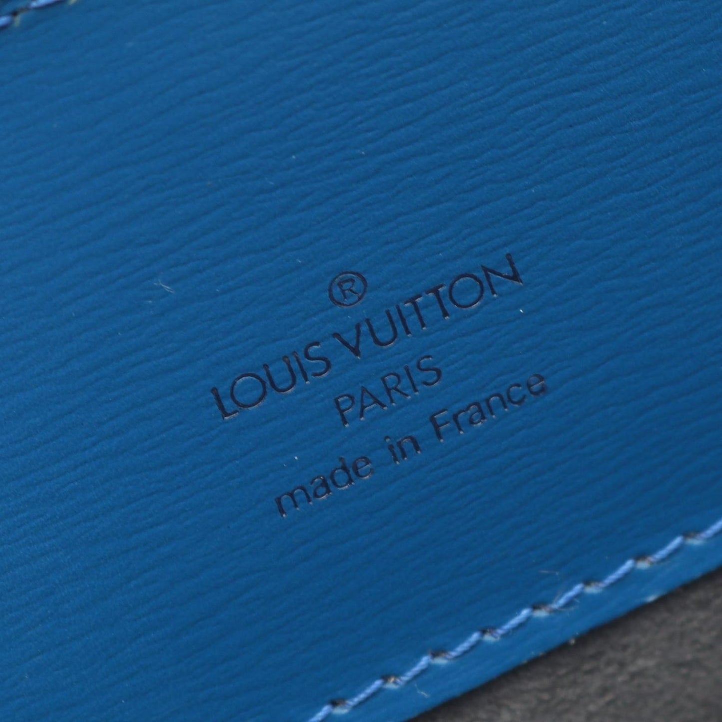 Louis Vuitton Cluny Epi Toledo Blue Shoulder Bag - Timeless Elegance