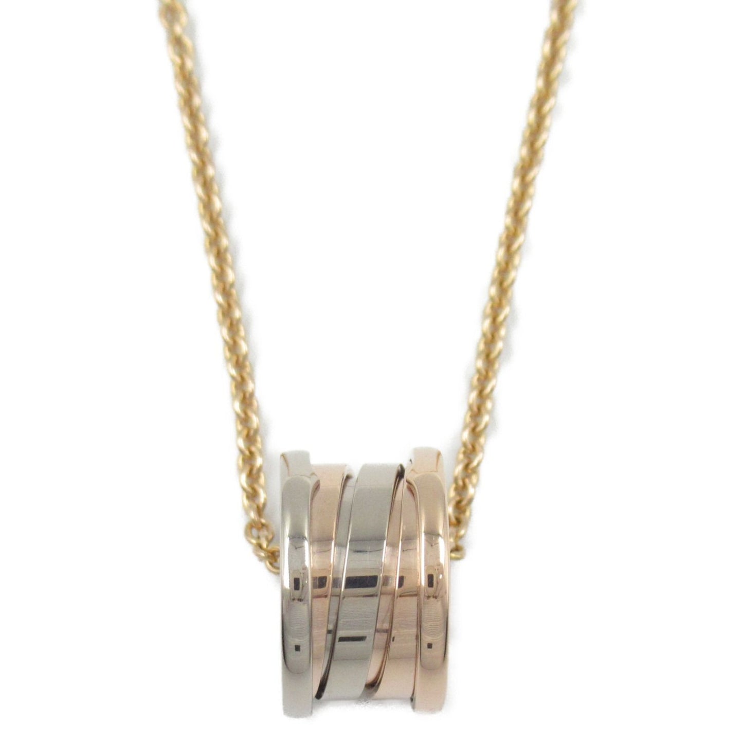 BVLGARI B-zero1 Perfect Mistake Necklace in K18 Pink & White Gold