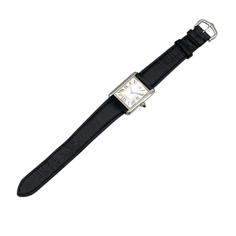 Cartier Tank Must LM WSTA0041 - Exquisite White Dial Quartz Watch