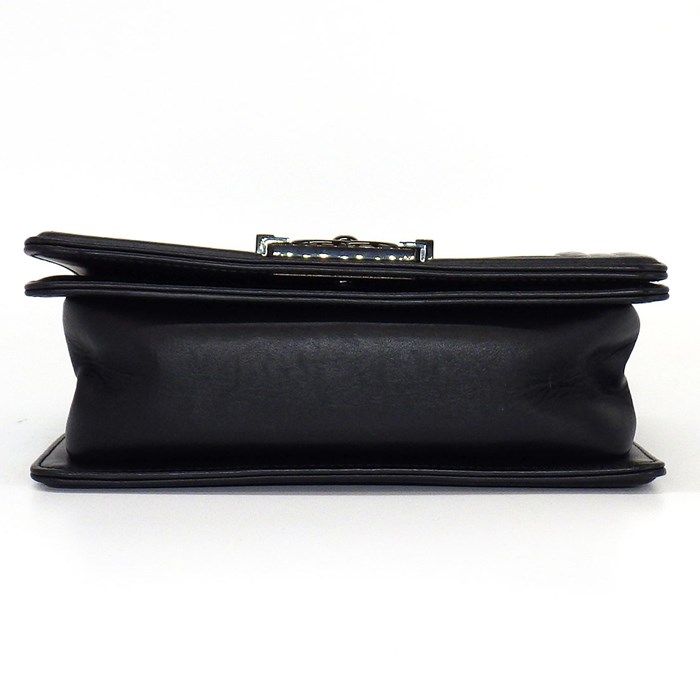 Chanel Boy Bag 20 A67085 - 2018 Black/Green/Purple Lambskin
