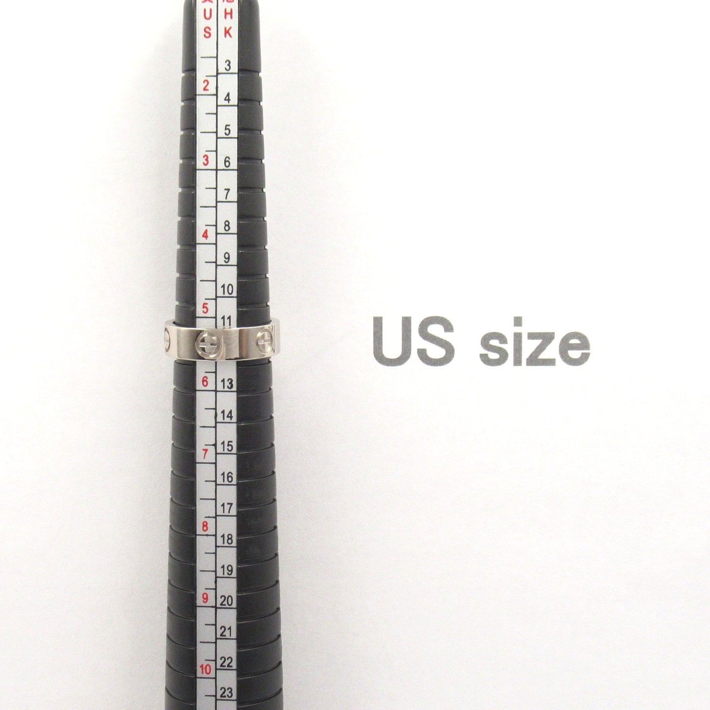 CARTIER Love Ring in K18 White Gold - Timeless Elegance