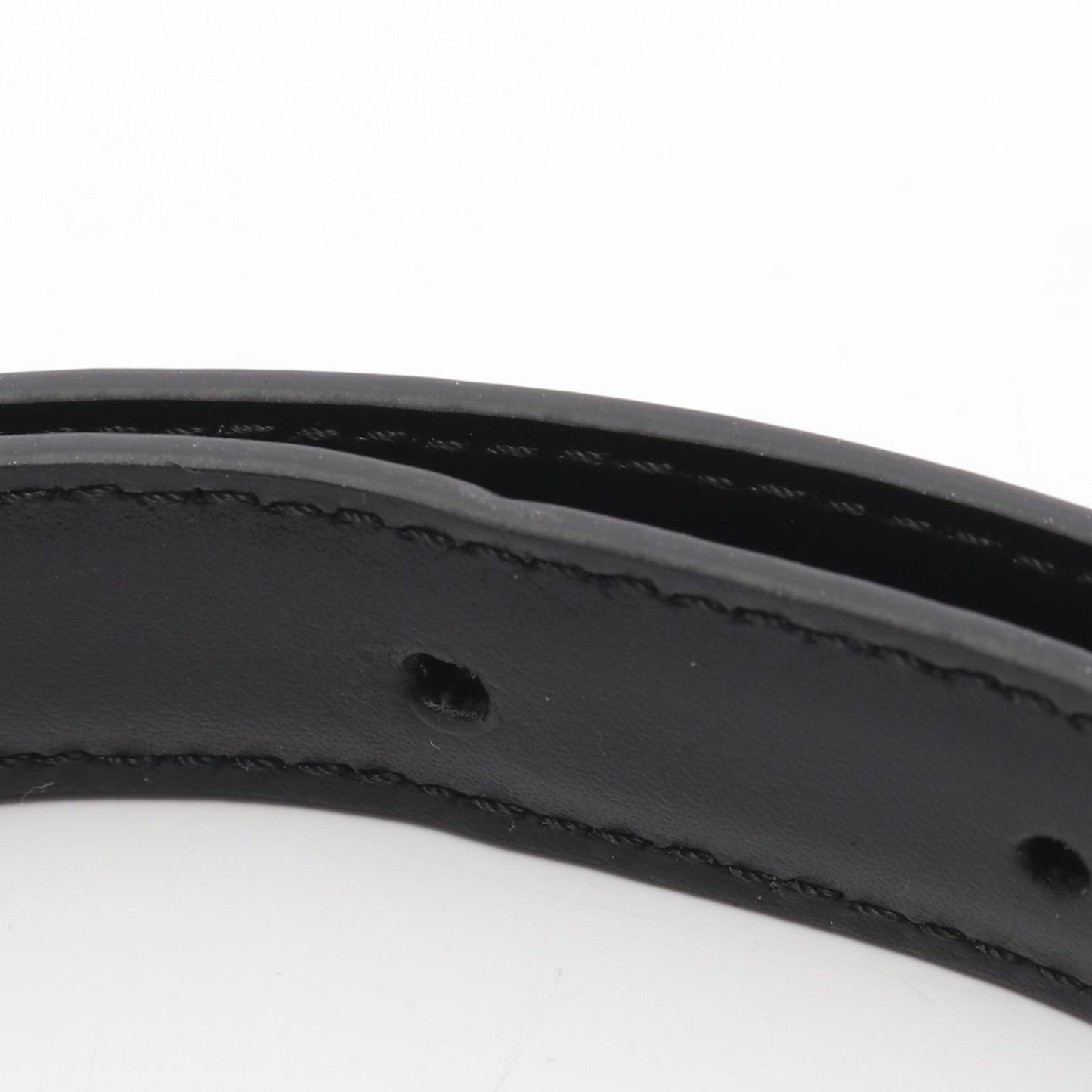CELINE Small Western Belt in Black Leather - Timeless Elegance