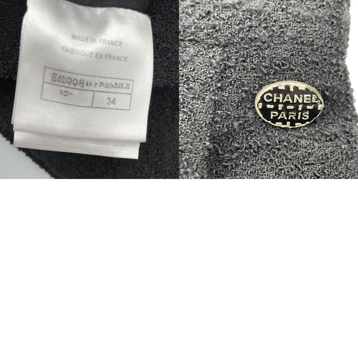 CHANEL Tweed Gaucho Pants P54700 in Black - Exquisite Craftsmanship