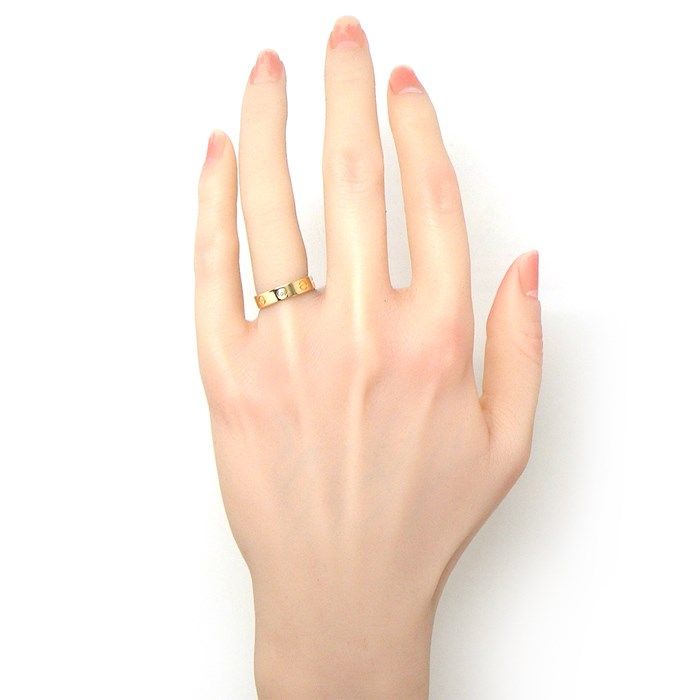 Cartier Love Ring Small Model SM with Diamond in 18K Yellow Gold