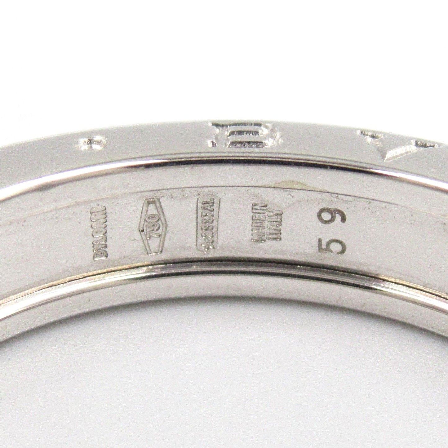 BVLGARI B-zero1 Ring in K18 White Gold - Timeless Elegance