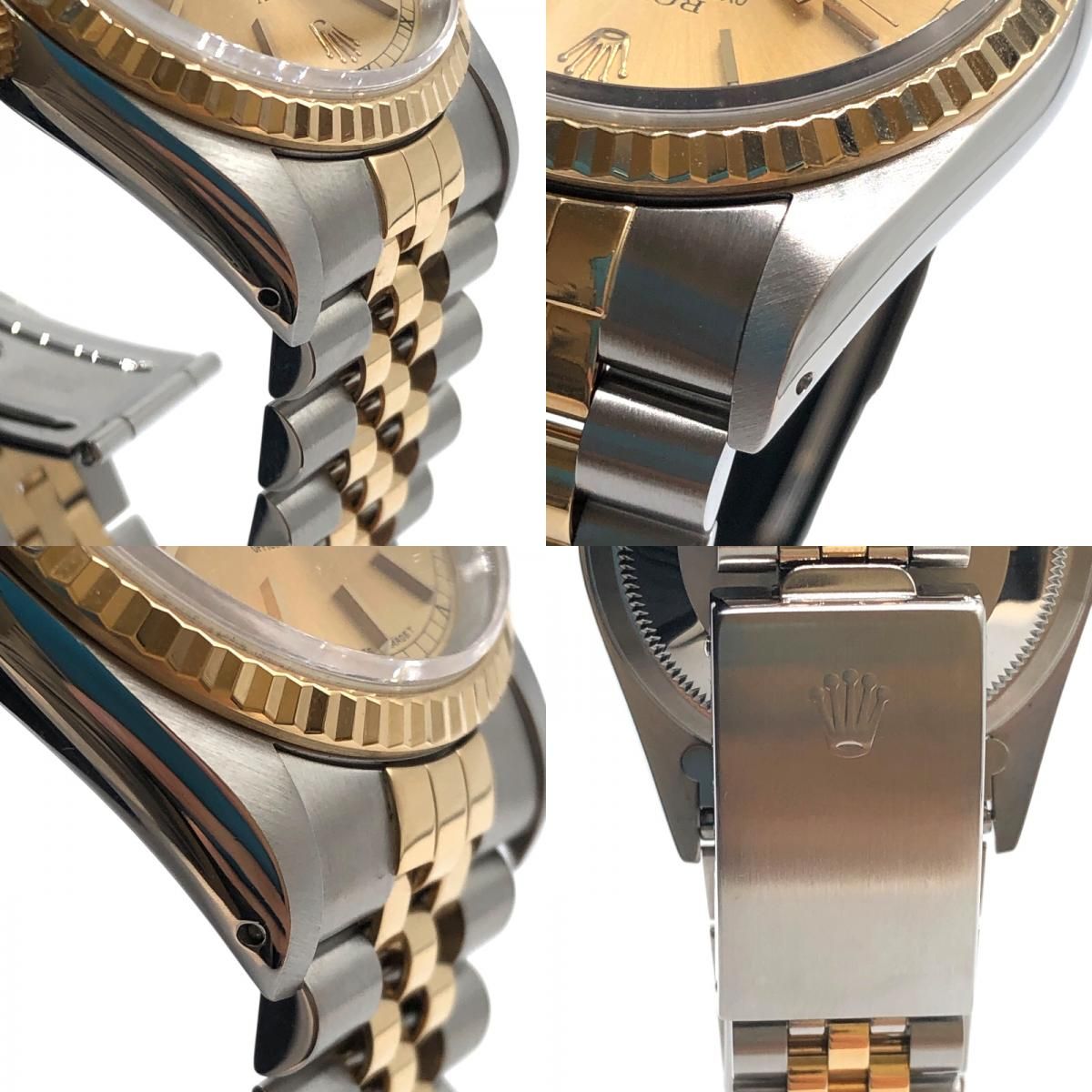 Rolex Datejust 16233 Yellow Gold & Stainless Steel Men's Watch