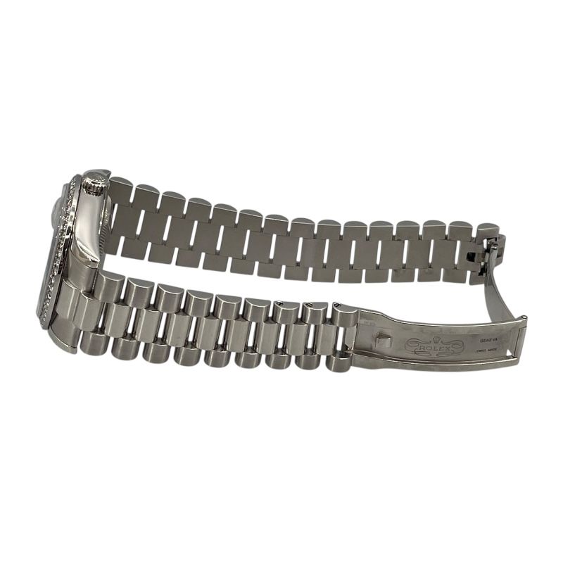 ROLEX Day-Date 36 Horicon Ice Blue Platinum 118346A - A Timeless Masterpiece