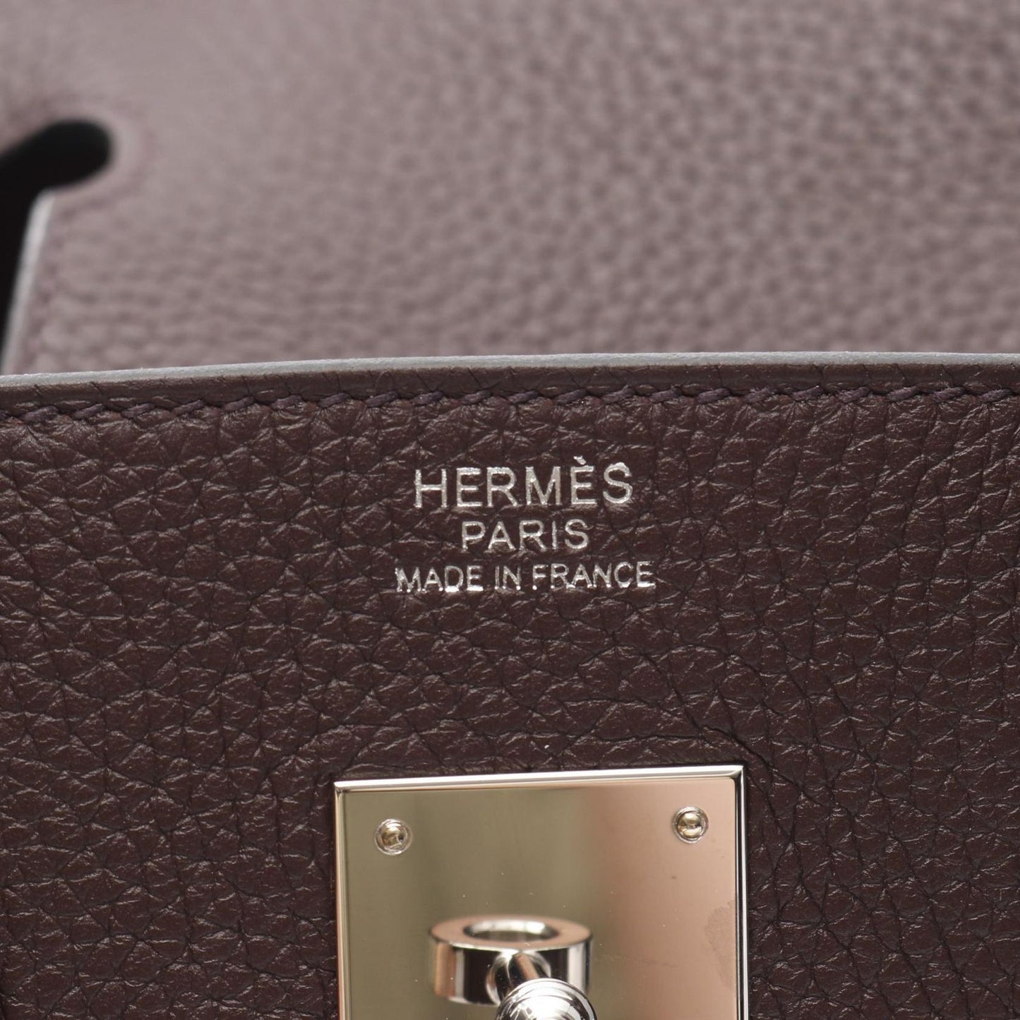 HERMES Birkin 30 Verso Rouge Serre Brick Handbag - Exquisite Craftsmanship