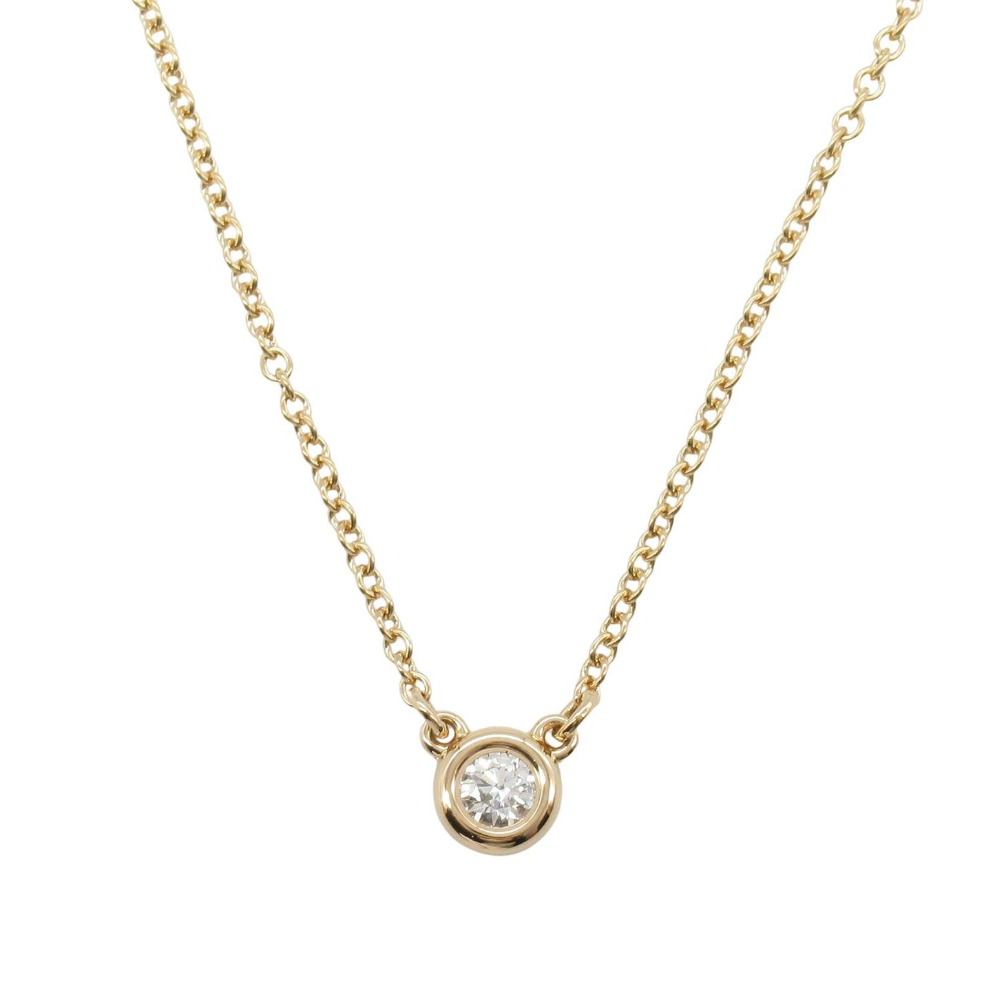 TIFFANY & CO. By the Yard Necklace in 18K Pink Gold with Diamonds