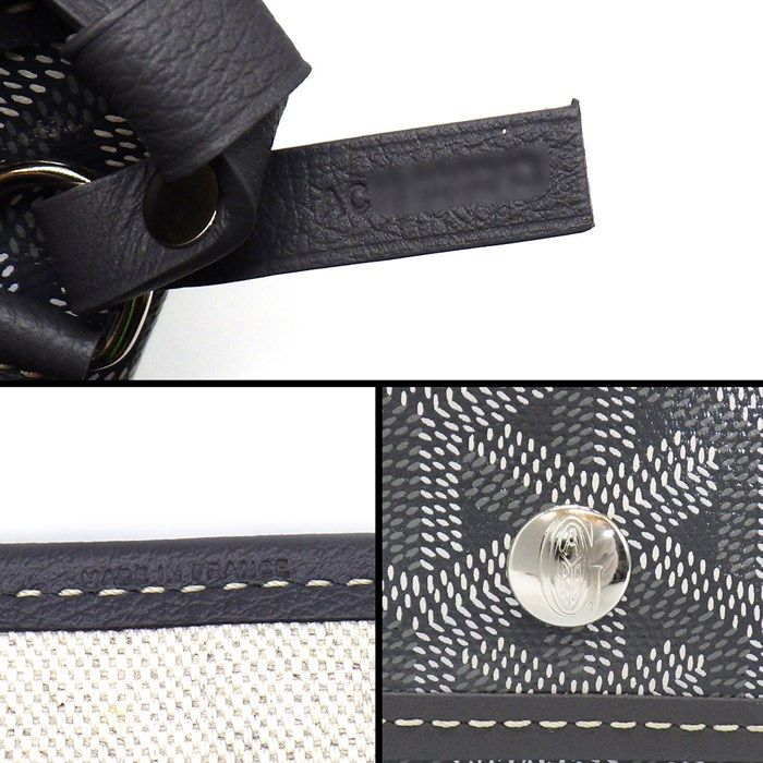 Goyardine Saint Louis PM Tote Bag in Gray - Timeless Elegance