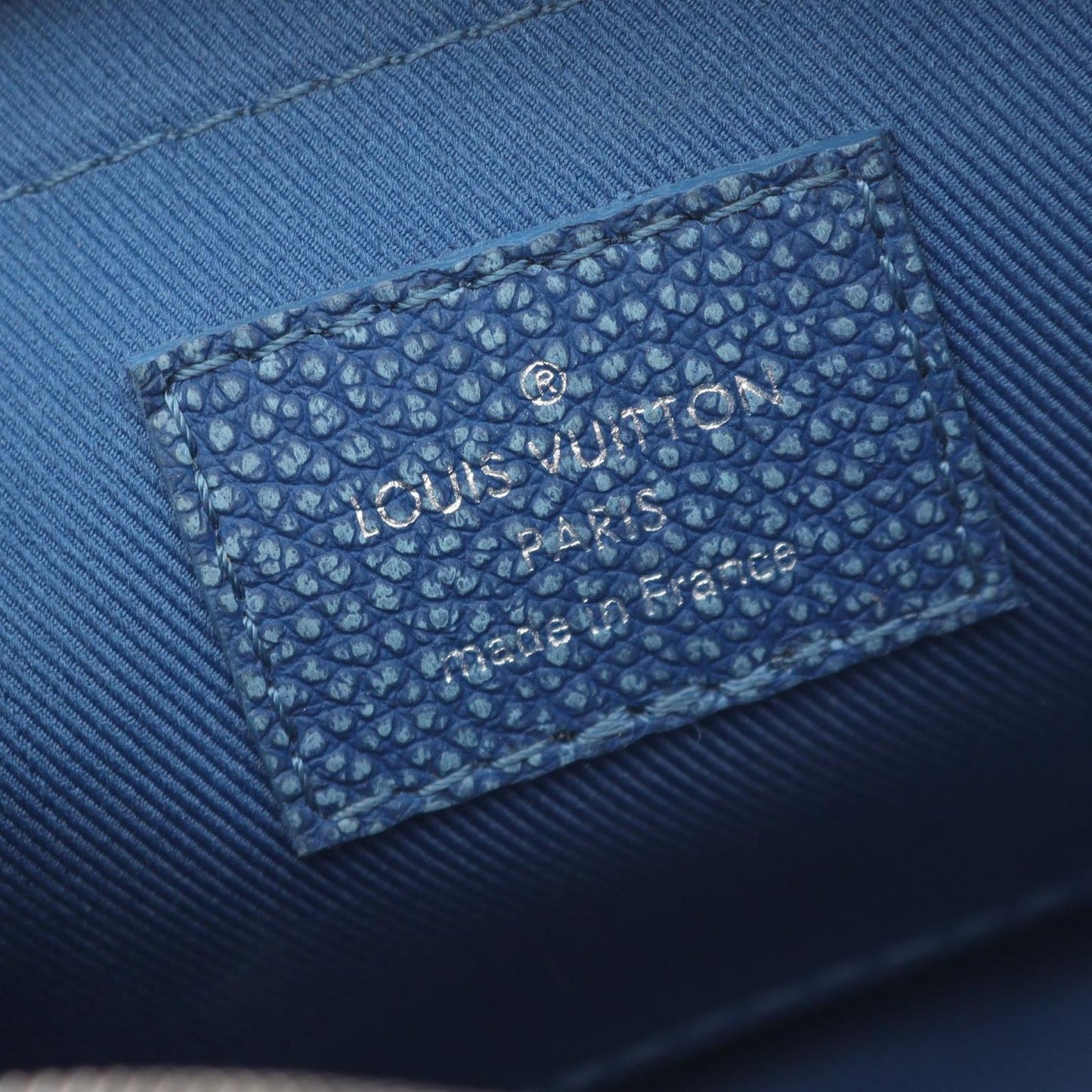 Louis Vuitton Mini Soft Trunk Monogram Shoulder Bag - Denim Blue