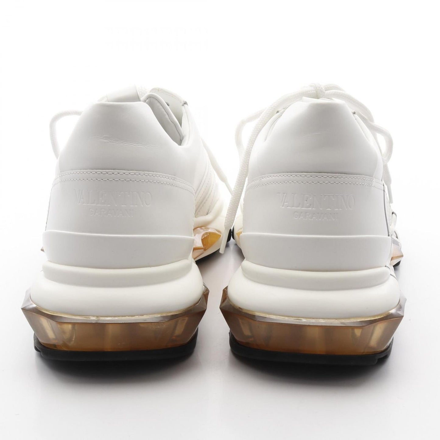 Valentino Garavani V Logo Leather Sneakers - Size 43