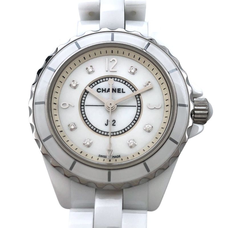 CHANEL J12 29MM White Shell H2570 Luxury Quartz Watch