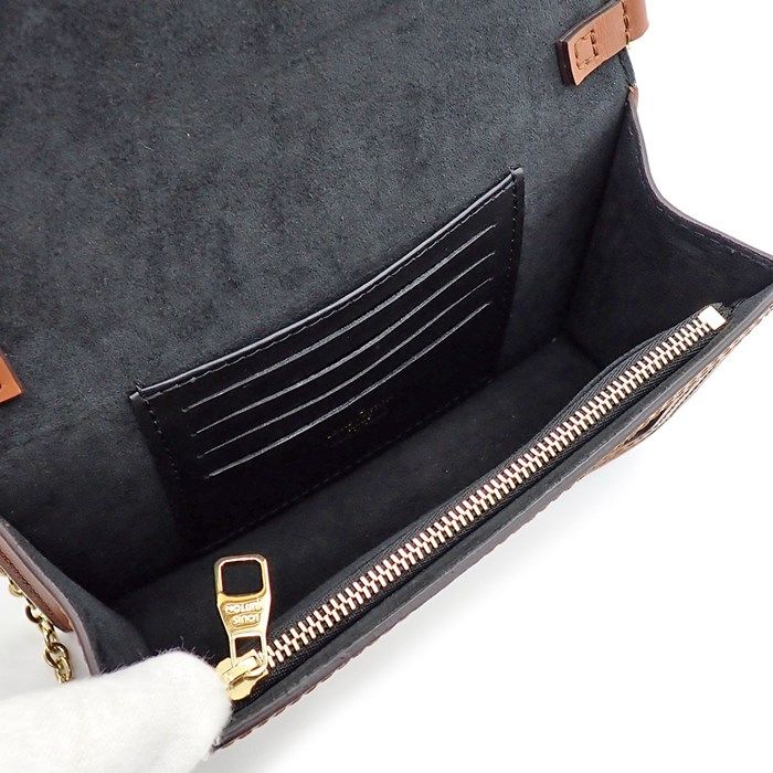 Louis Vuitton Porte-Documents Dauphine Monogram Reverse Canvas Shoulder Bag